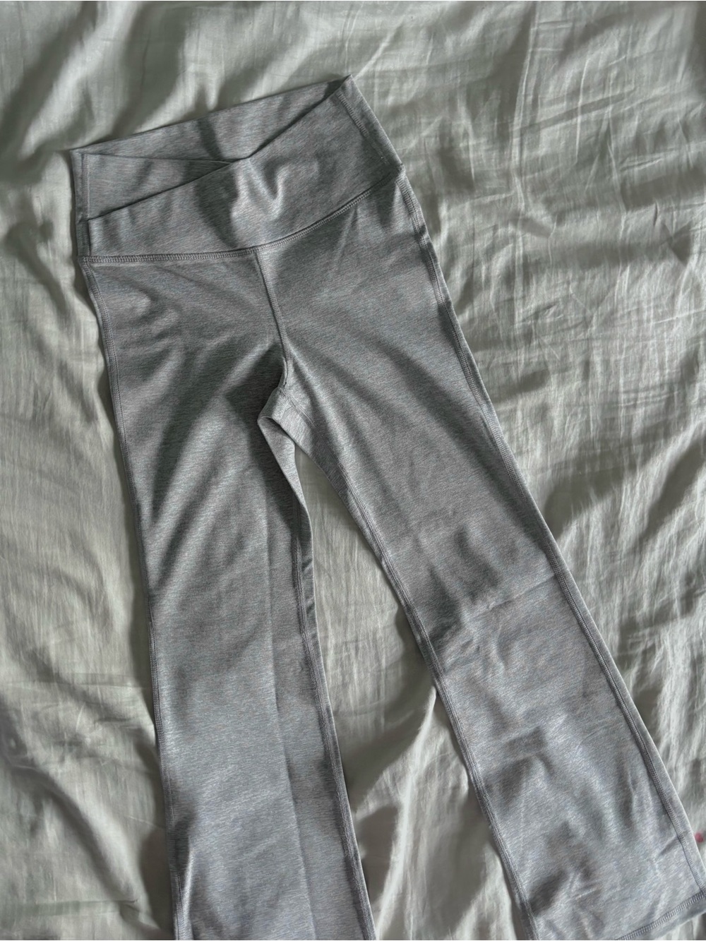Old Navy CloudComfy Womens Grey Activewear Bootcut Leggings